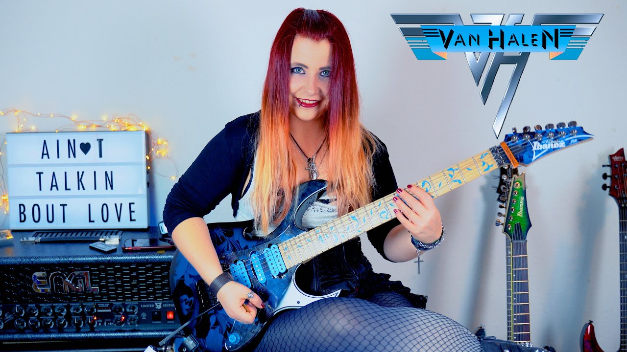 VAN HALEN - Ain't Talkin' 'Bout Love | GUITAR COVER - Tribute to Eddie Van Halen