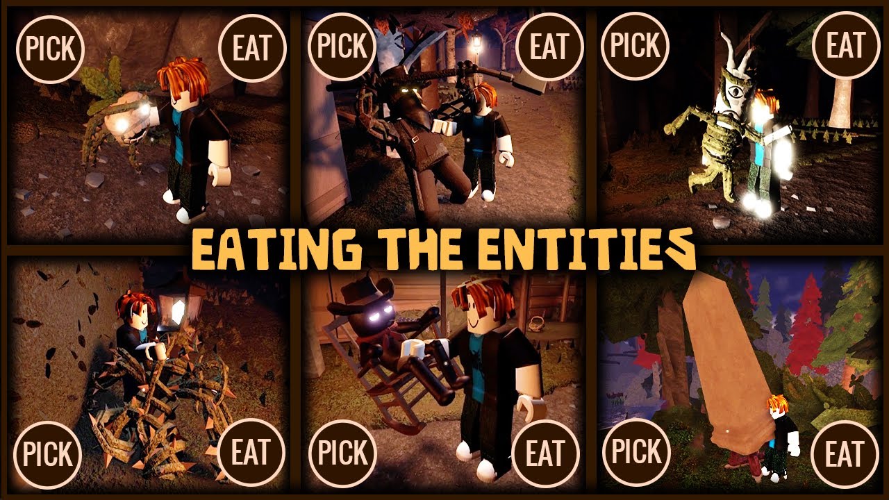 What if i Eat EVERYONE? | All Doors : The Outdoors Entities [ROBLOX]
