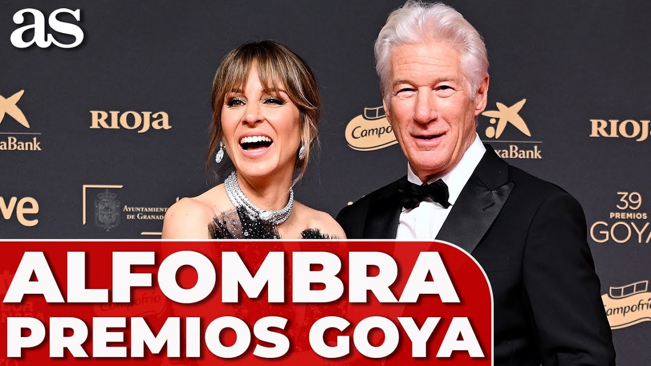 ALFOMBRA ROJA completa de los 39 PREMIOS GOYA