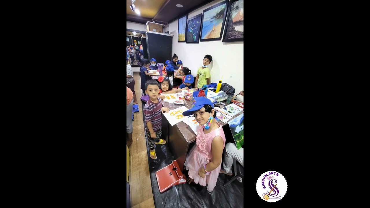 KIDS ART WORKSHOP AT SIMSUM ARTS SPONSORED BY STAEDTLER