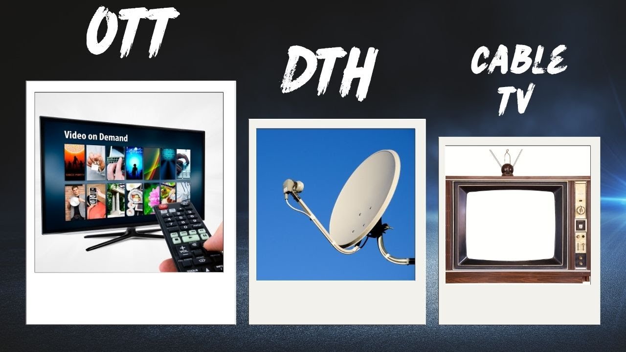 Кабельное телевидение против DTH против OTT | Понять на простом хинди