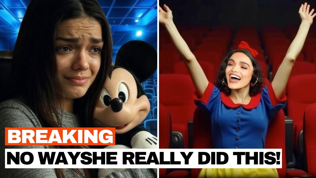 Rachel Zegler Watches Snow White&hellip; In an EMPTY Theater!