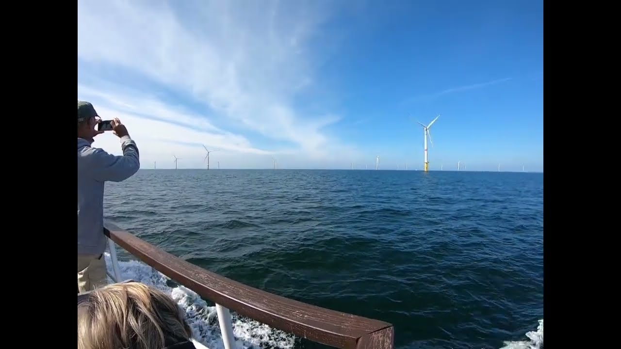 Visite du Parc éolien en mer de St Nazaire La Turballe 08 06 2024
