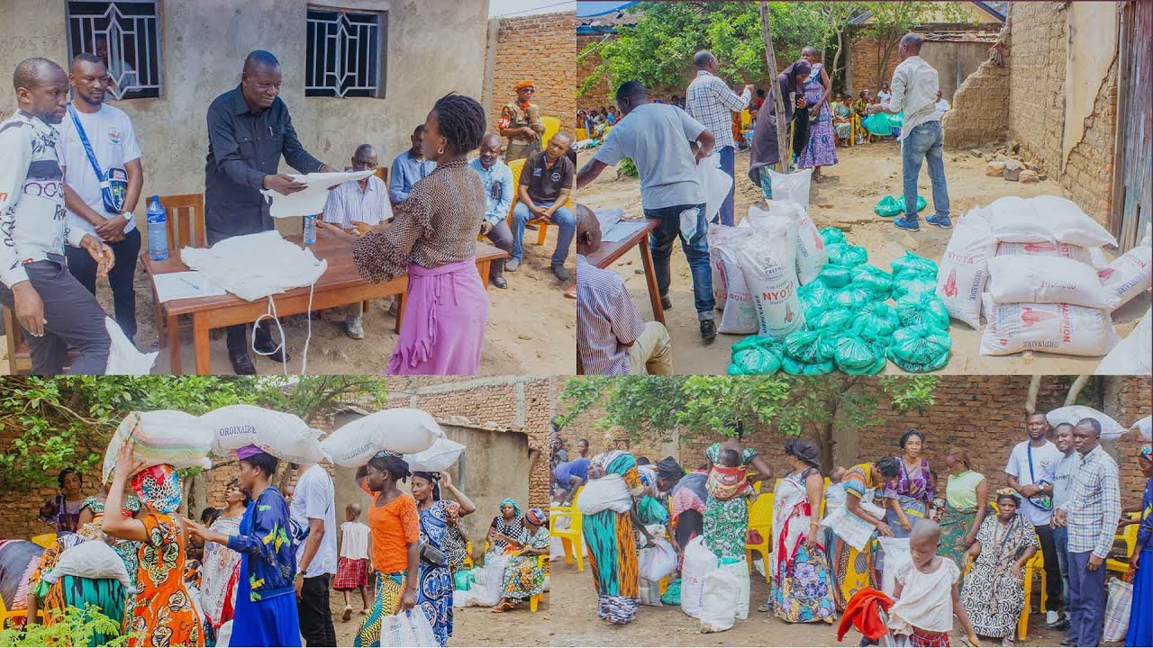 La fondation Nguvu ya Uvira au chevet des ménages victimes de violences sexuelles et les deplacés