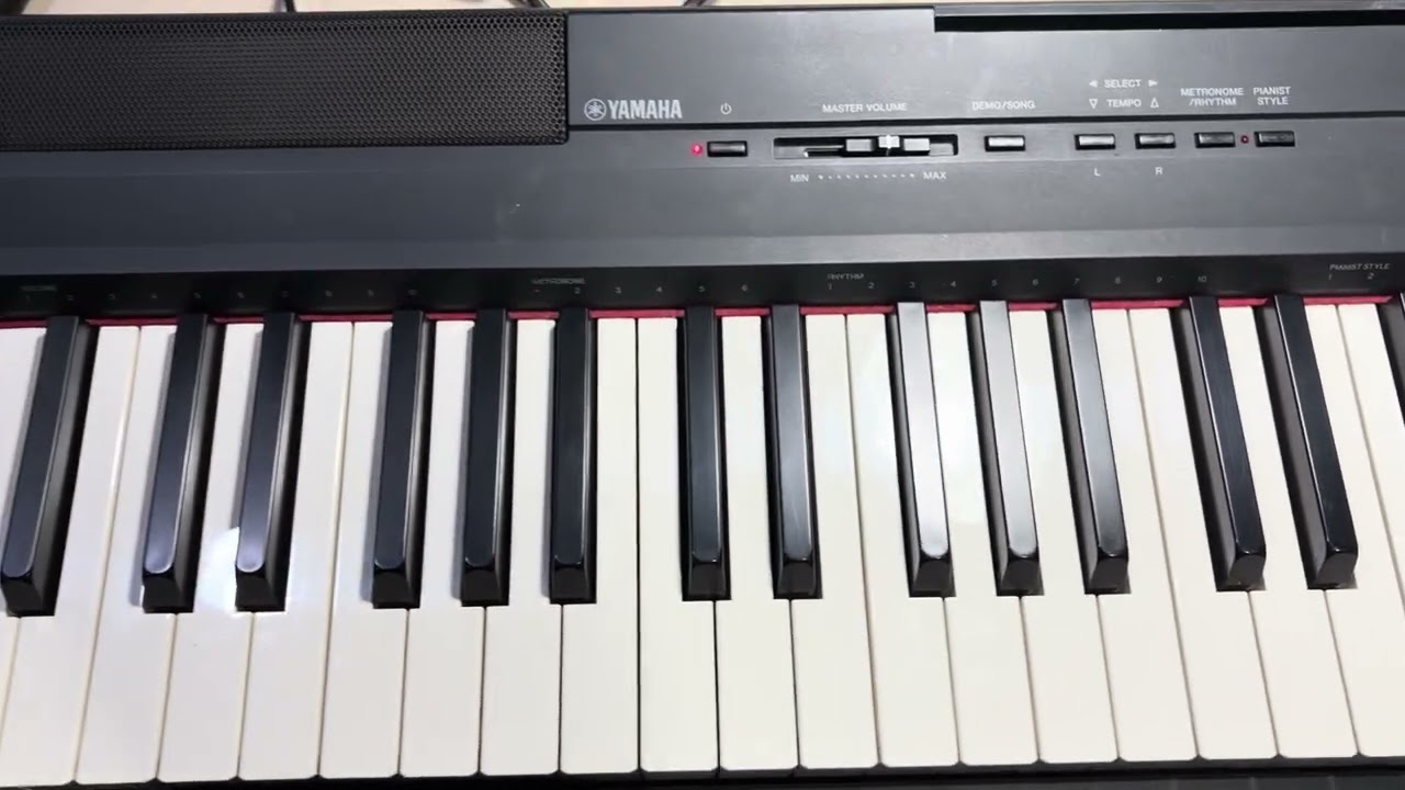 ซ่อมเปียโน YAMAHA P-105 โครงการลดขยะพลาสติก ช่วยลดโลกร้อน โทร. 0927170707 ￼