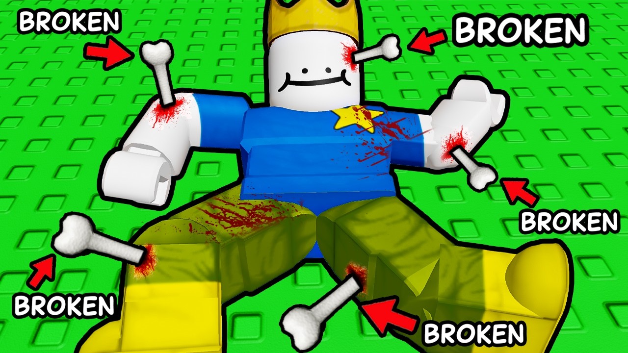 breaking 8,293,482 BONES In Roblox break your bones...