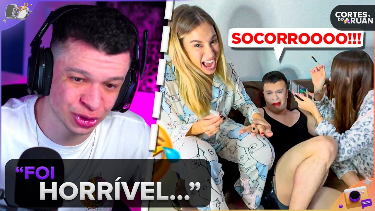 ARUAN REAGE: ELE VAI TERMINAR COMIGO DEPOIS DESSA… 💔 (KAROL KAVIC) - Cortes do Aruan