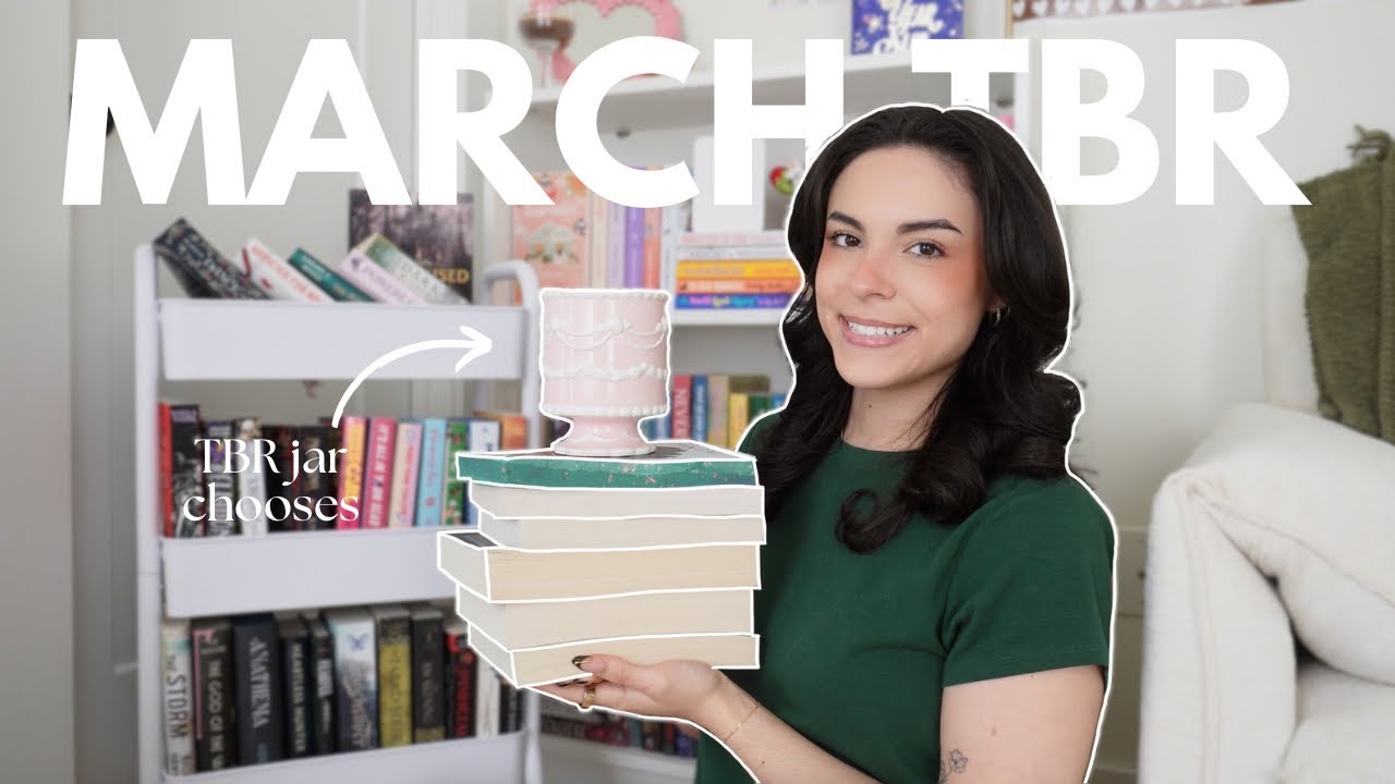 My TBR Jar Chooses My March TBR 📚 ☘️