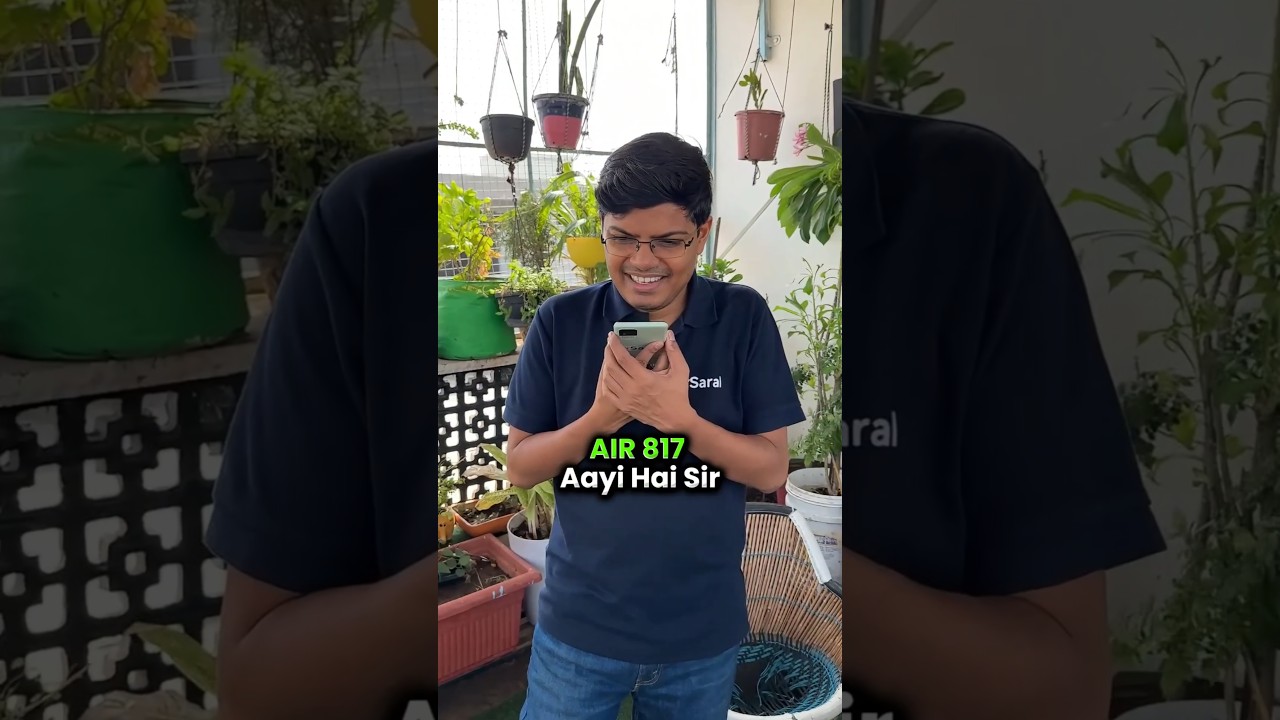 AIR 817 🔥 Par Aur Better kar sakta tha 💔| JEE Advanced 2025 Result #shorts #esaral #iit #motivation