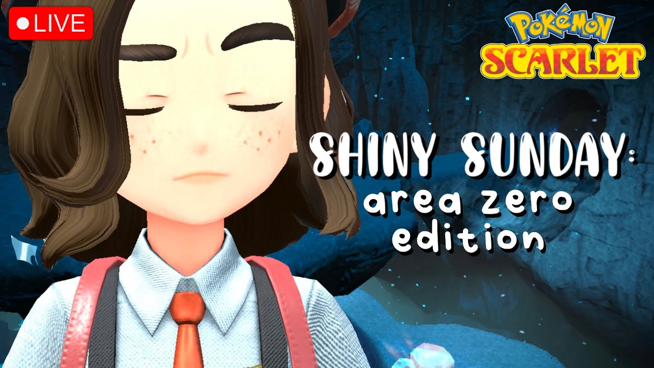 🔴 SHINY SUNDAY: SCARLET Area Zero Edition | Live Stream | Pokemon Scarlet