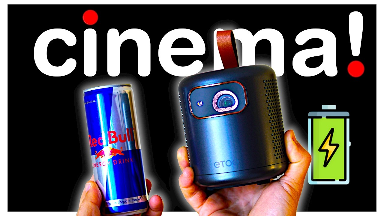 Etoe Dolphin è il miglior PROIETTORE PORTATILE  e sta in tasca!