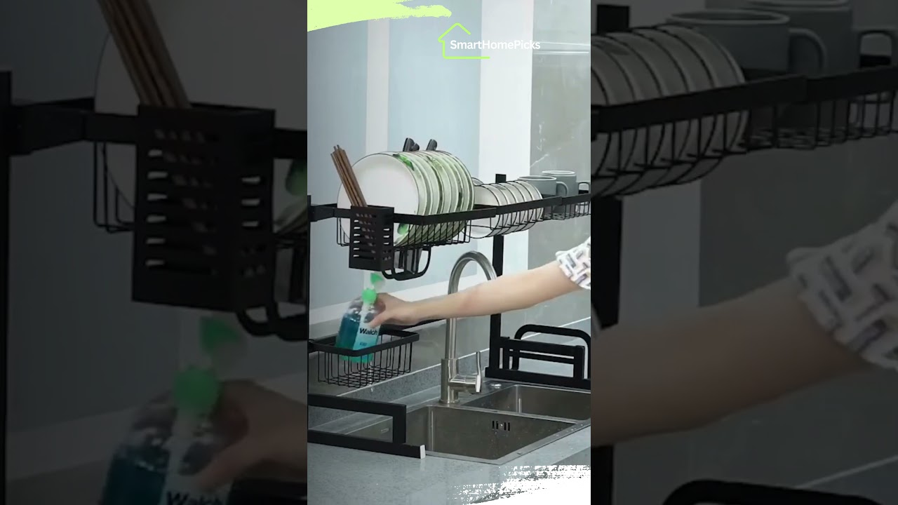 Best Over The Sink Dish Drying Rack for Small Kitchens  