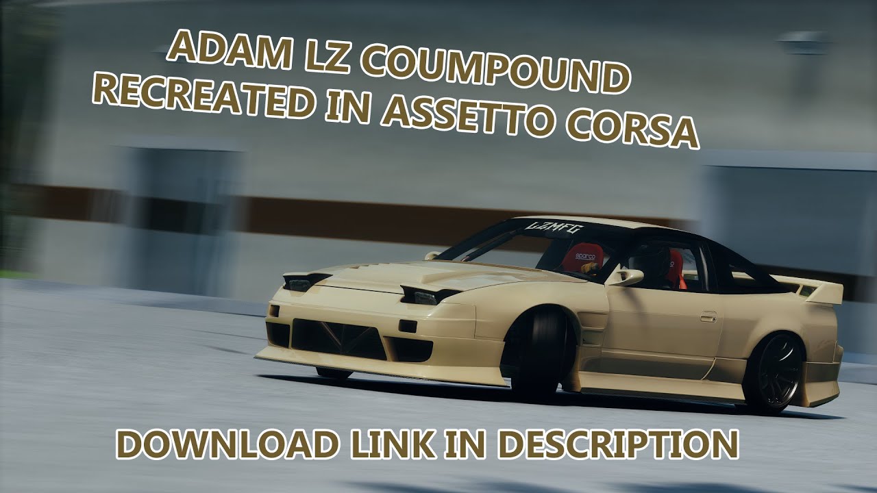 Adam LZ's compund, recreated in Assetto Corsa! **DOWNLOAD LINK IN DESCRIPTION**