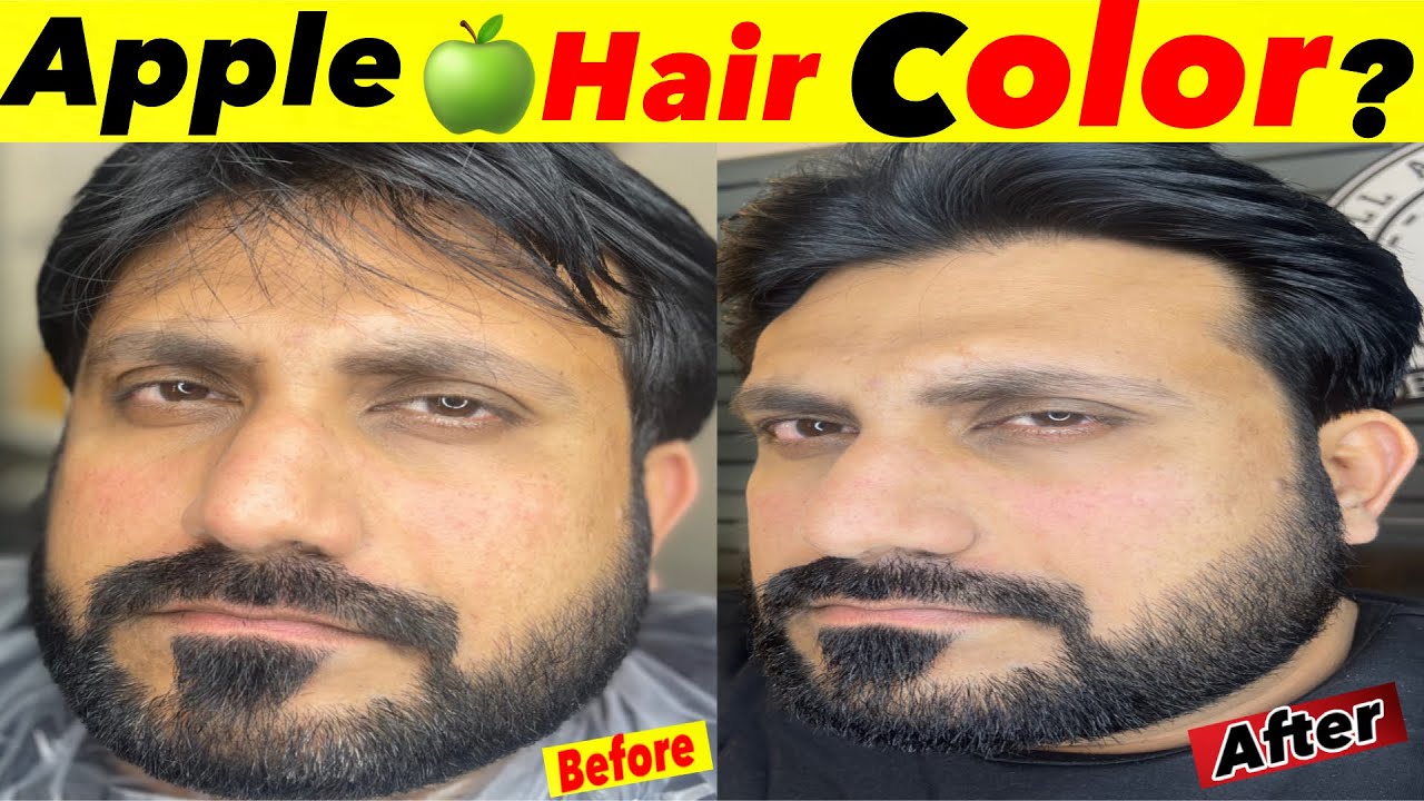 the perfect colour beard|applecolour| |national beard colour for men|#apple #uae#beardcolour