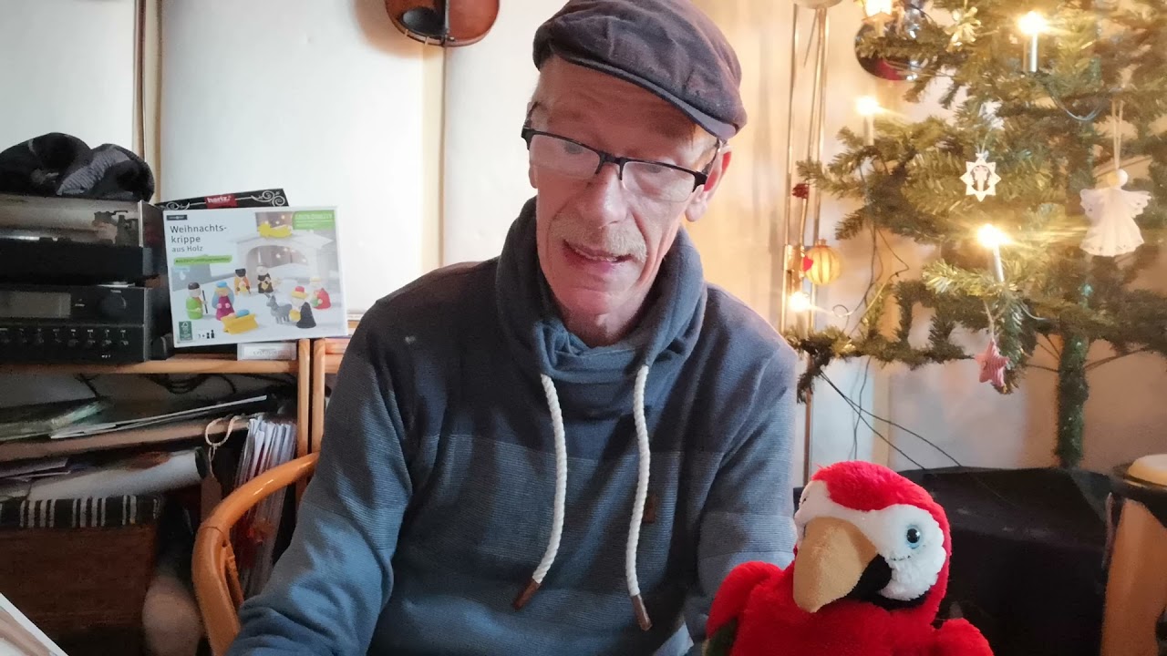 Die beiden Weihnachtsesel - Geschichte zum 22. Dezember - hier mit Peter und Kuki 🤓🐦