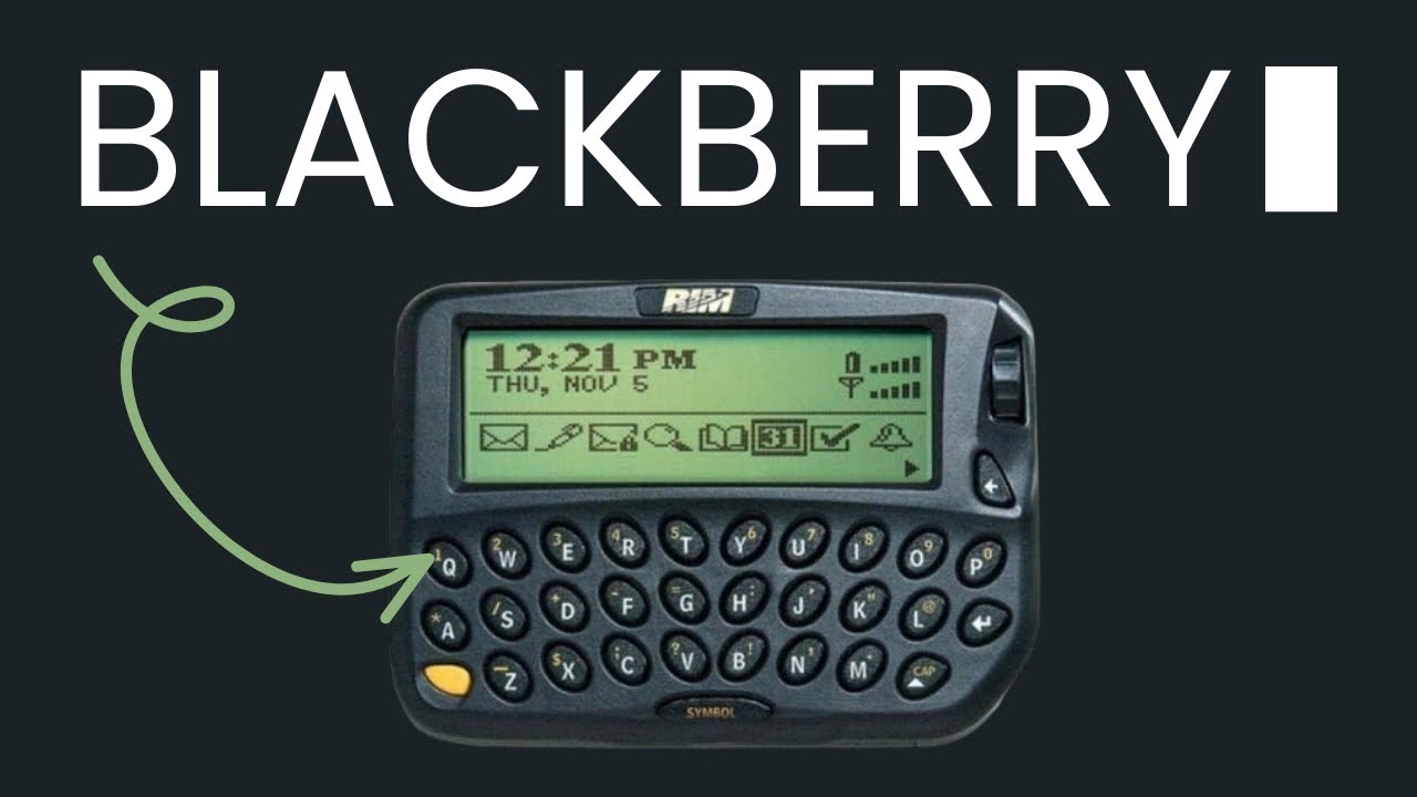 BlackBerry: storia del PRECURSORE di iPHONE