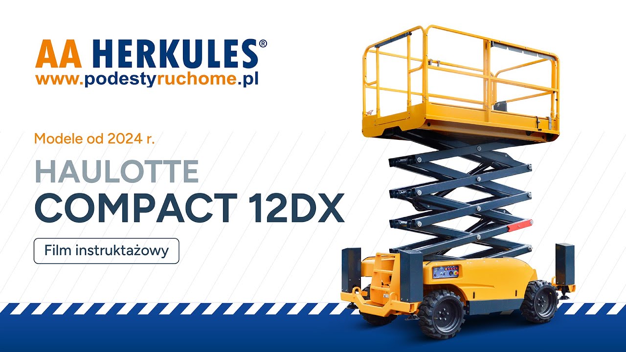 Haulotte 12DX Compact (od 2024 r.) - Film instruktażowy | AA HERKULES