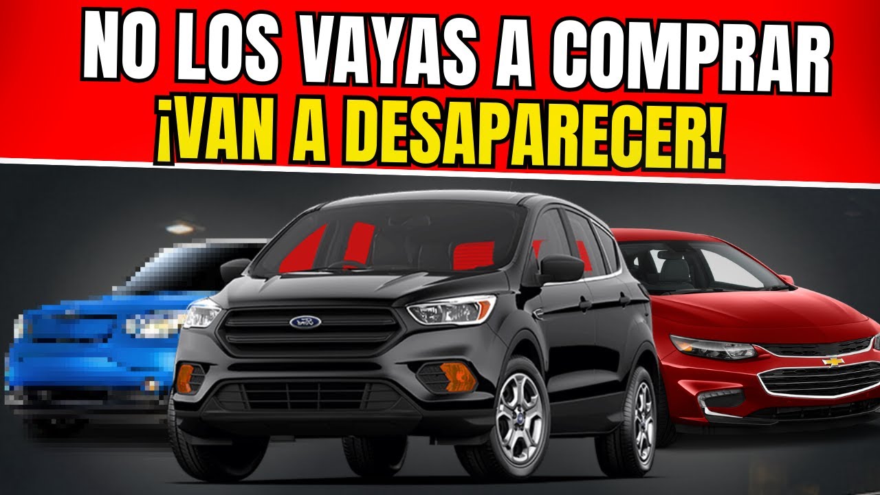 5 AUTOS que NO SE FABRICARÁN MÁS en 2026