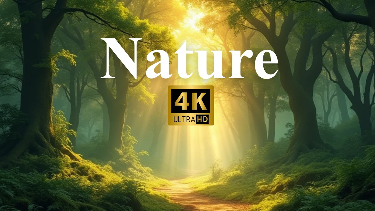 4K Nature Video Ultra HD 60FPS HDR Relaxing Piano Music
