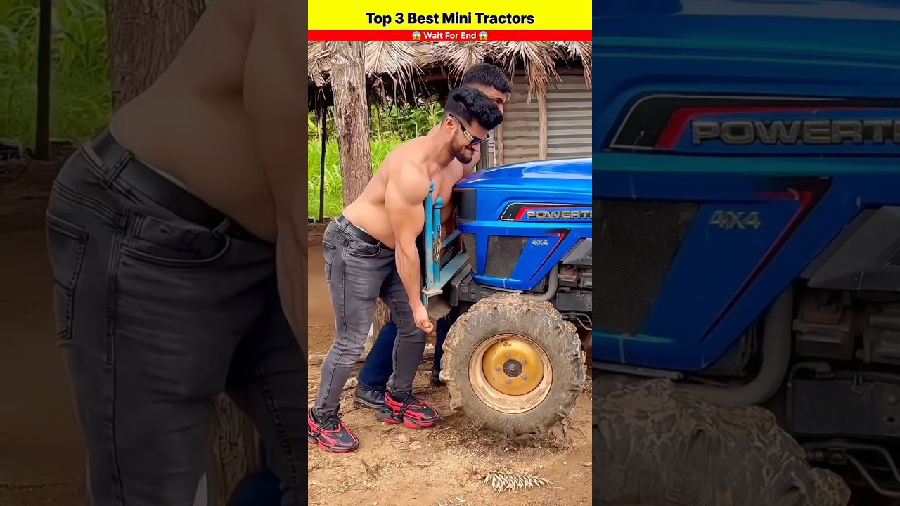Top 3 बेस्ट Mini ट्रैक्टर्स Under Budget 🚜 Wait for end 😇 #shorts