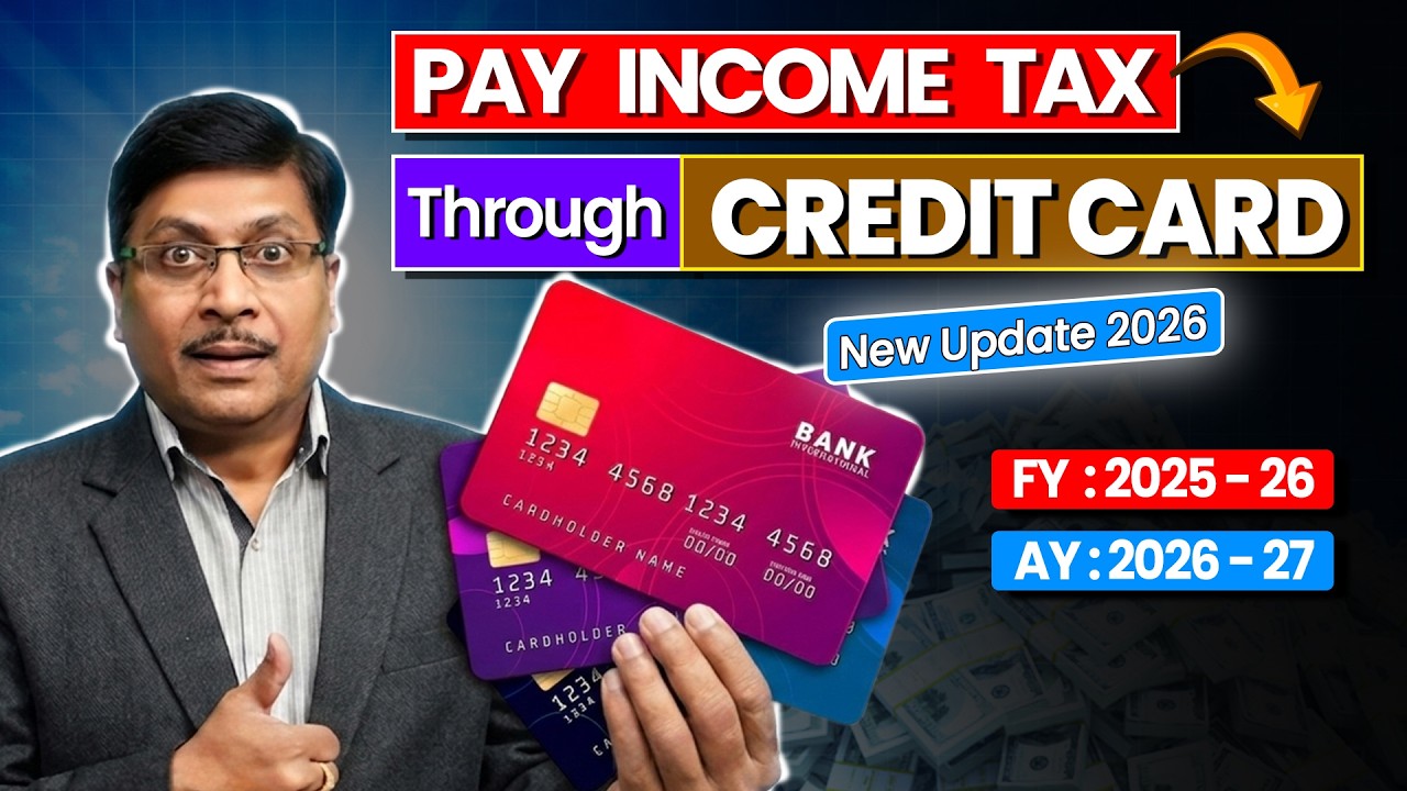 Credit Card से Income Tax Pay करें | How to Pay Tax Through Credit Card ay 2026-27 | Tax | ITR 2026
