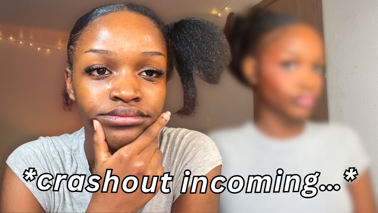 Doing my natural hair after 3 months of braids *i crashed out*