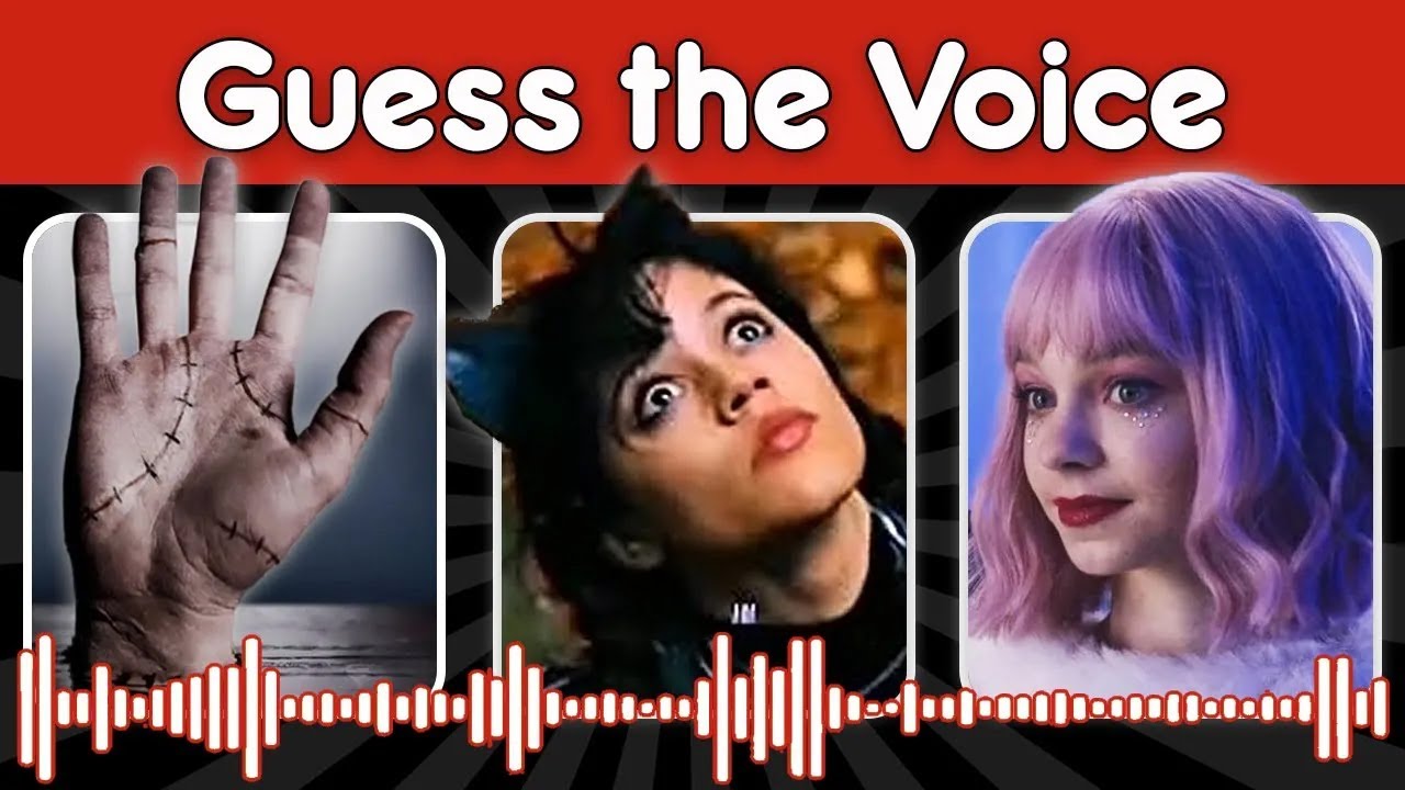 Guess the Wednesday Character by their Voice 👧🏻 | Who is Real? | Wednesday Quiz