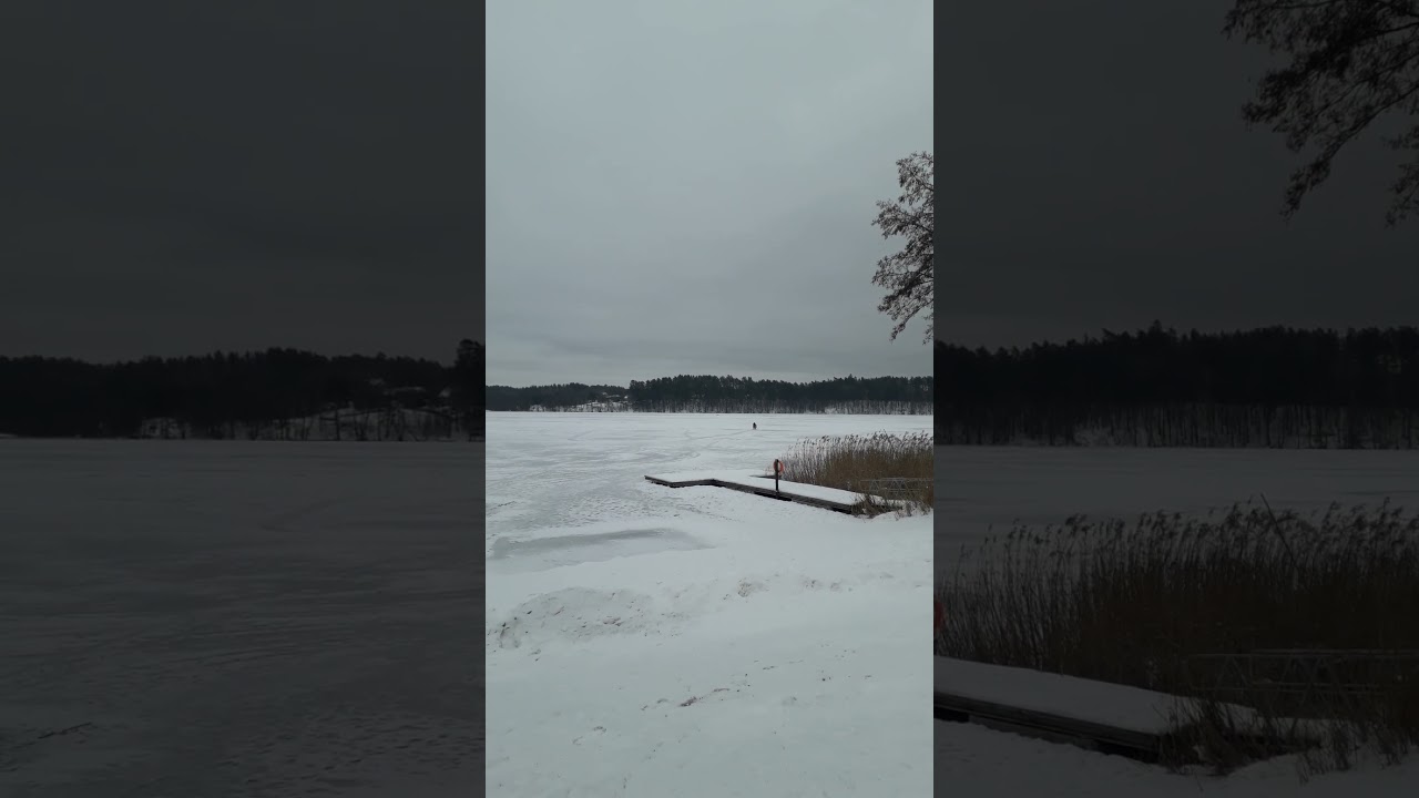 Mazurska Pętla Rowerowa 2026-02-14 Ruciane-Nida, Jezioro Nidzkie, Plaża Miejska 