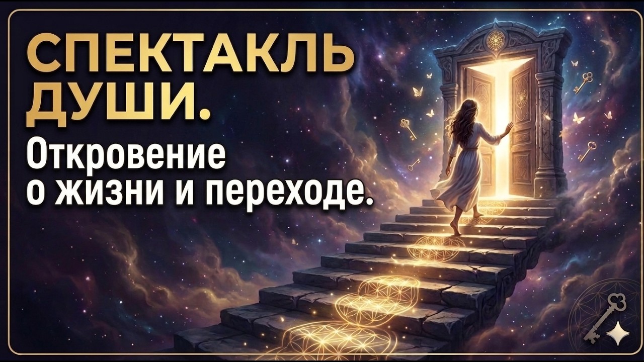 4 минуты погружения в тайны бытия | Спектакль души — откровение о жизни, смерти и переходе
