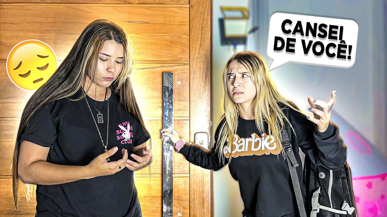 ASSUMI PRA LARISSA QUE NÃO QUERO MAIS MORAR COM ELA!