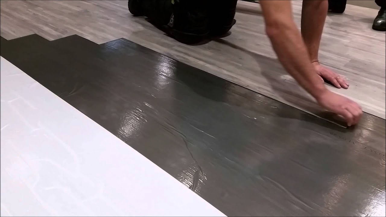 Pvc vloer leggen over linoleum