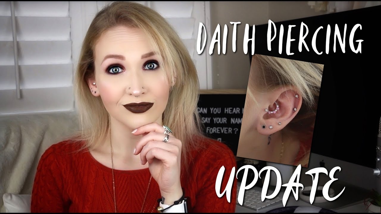 DAITH PIERCING UPDATE | Infections, Bumps, & Headaches