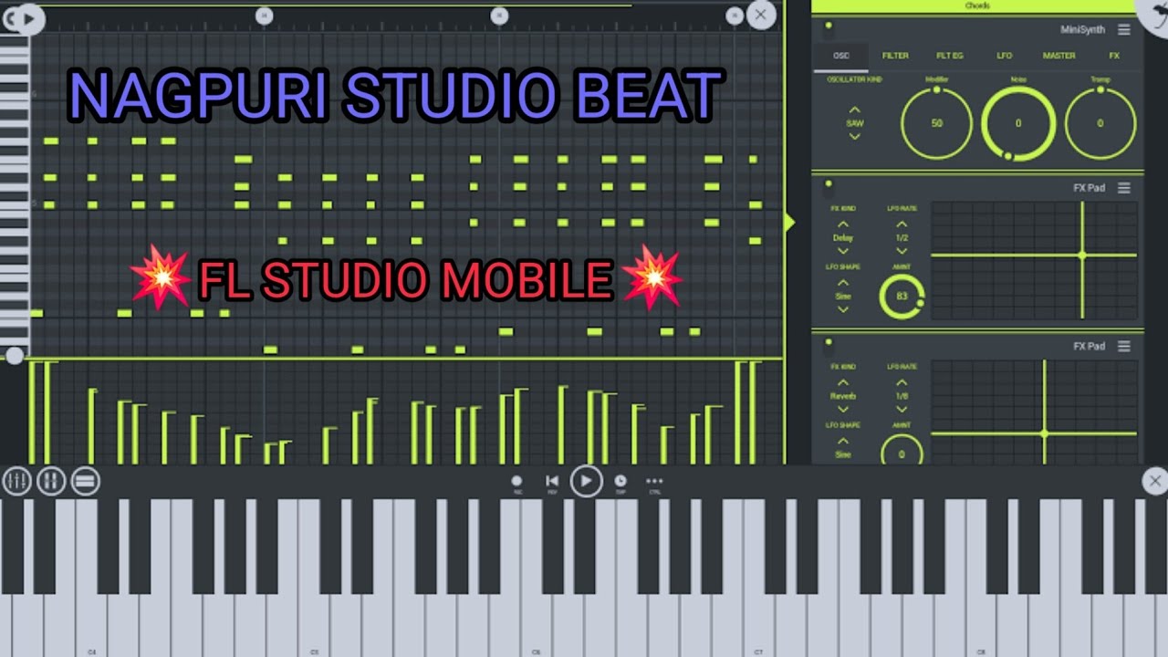 Studio Style Nagpuri Beat Miking 2026 🔥 || FL Studio Mobile Project (FLM) Free Download