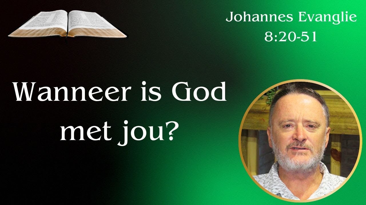 Wanneer is God met jou? (Joh 8:20-51) | Vita Dei 740