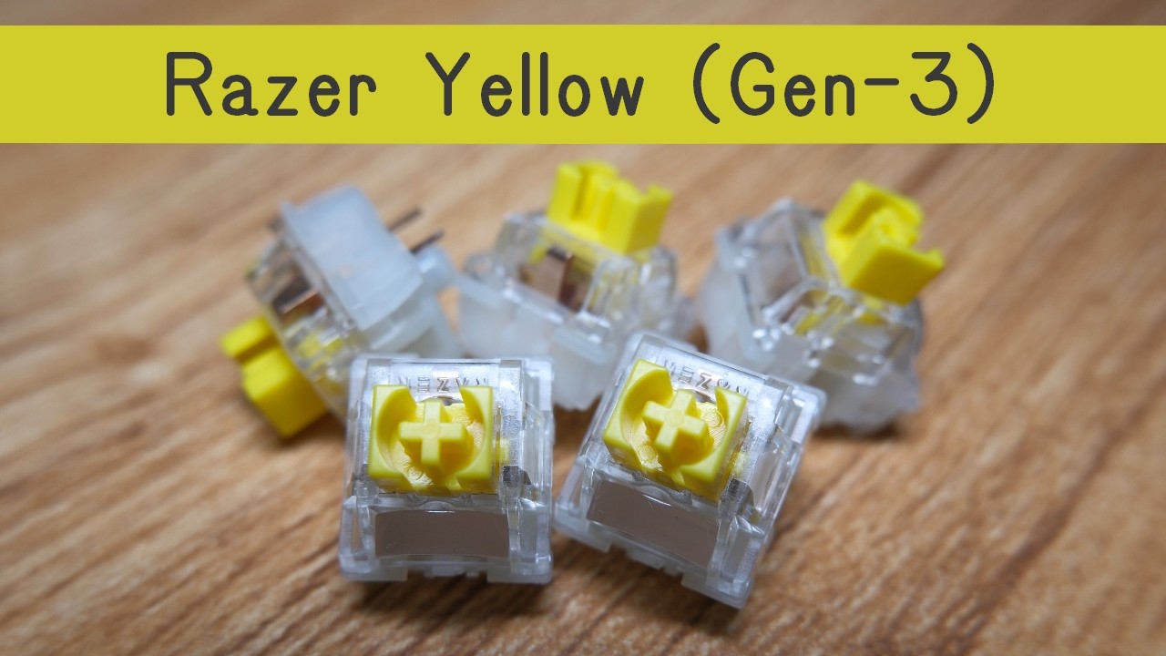 Razer Yellow (Gen 3) | Странное решение?