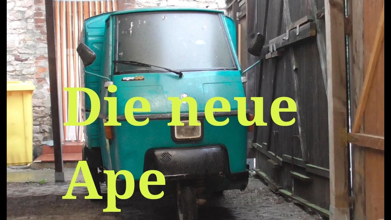 Die neue Ape in meinem Stall
