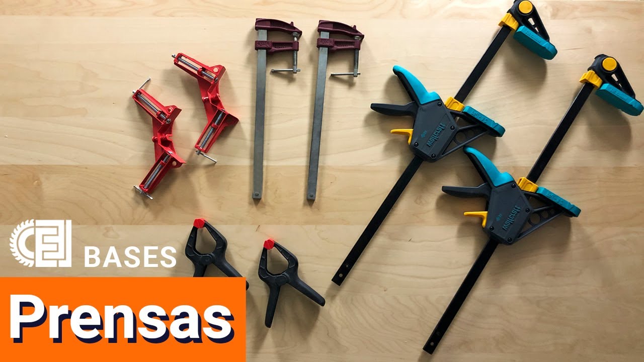 Tipos de prensas carpinter&iacute;a - BASES de la Carpinteria