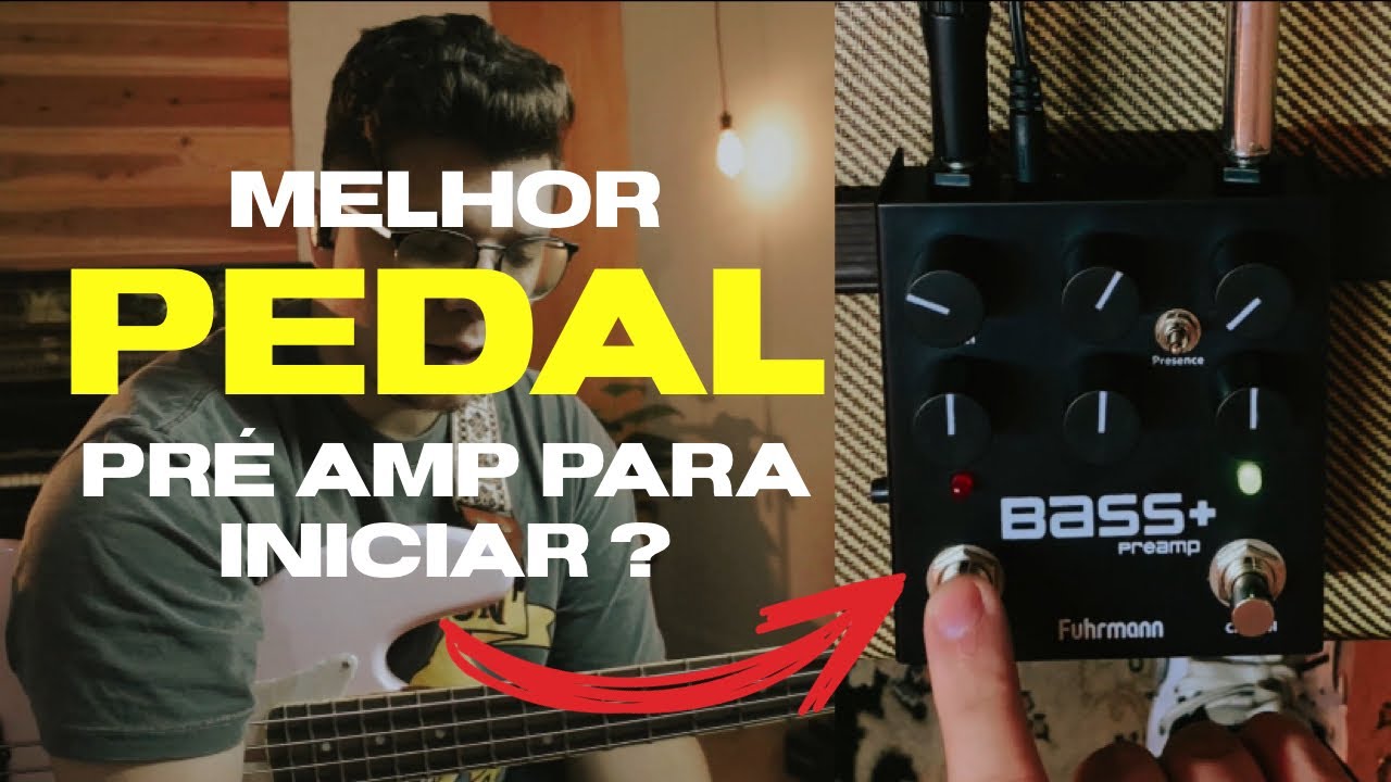 Review Pedal Pré Amp BASS+ Plus  da Furhmann | Melhor pré para iniciar no Worship ?