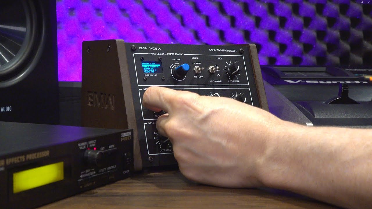 EMW WCS-X Synthesizer Update: Transient Sample Player