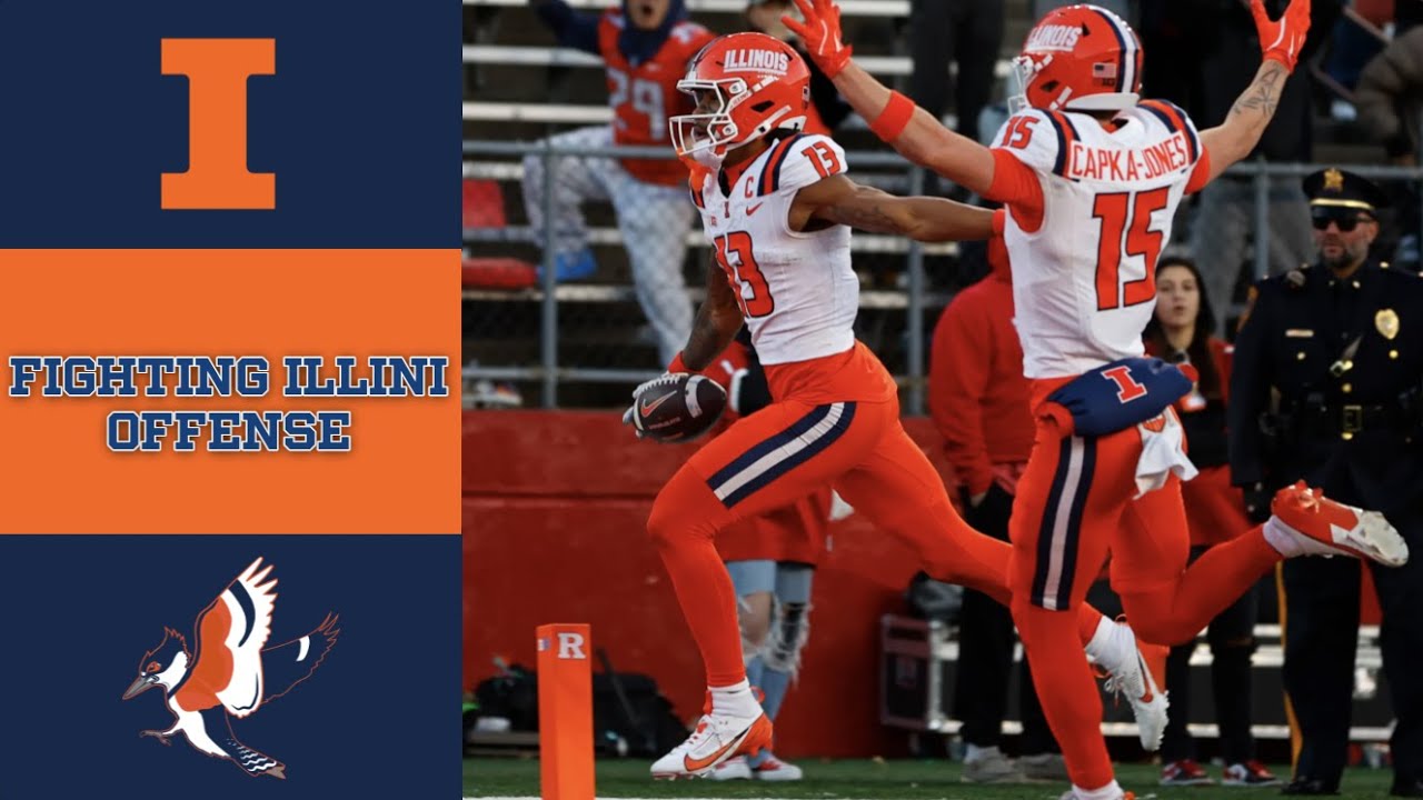 Illinois Offense vs Rutgers Defense - CFB Cutups Week 13 2024