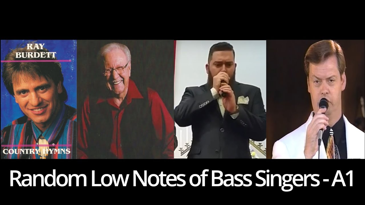 Random Low Notes of Bass Singers - A1 compilation