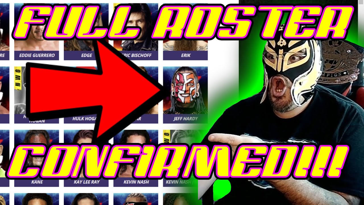 WWE2K22 FULL ROSTER CONFIRMED!!!