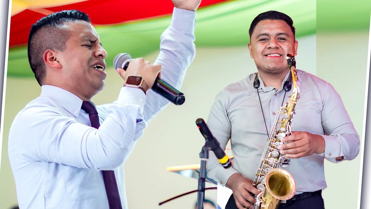 CANTOS QUE TE ANIMAN De Felipe Algua y su grupo 🎹🎺🔥 Ministros de la Alabanza