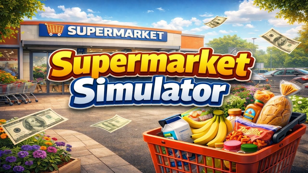 LAVORO IN UN SUPERMERCATO - Supermarket Simulator Ep.1