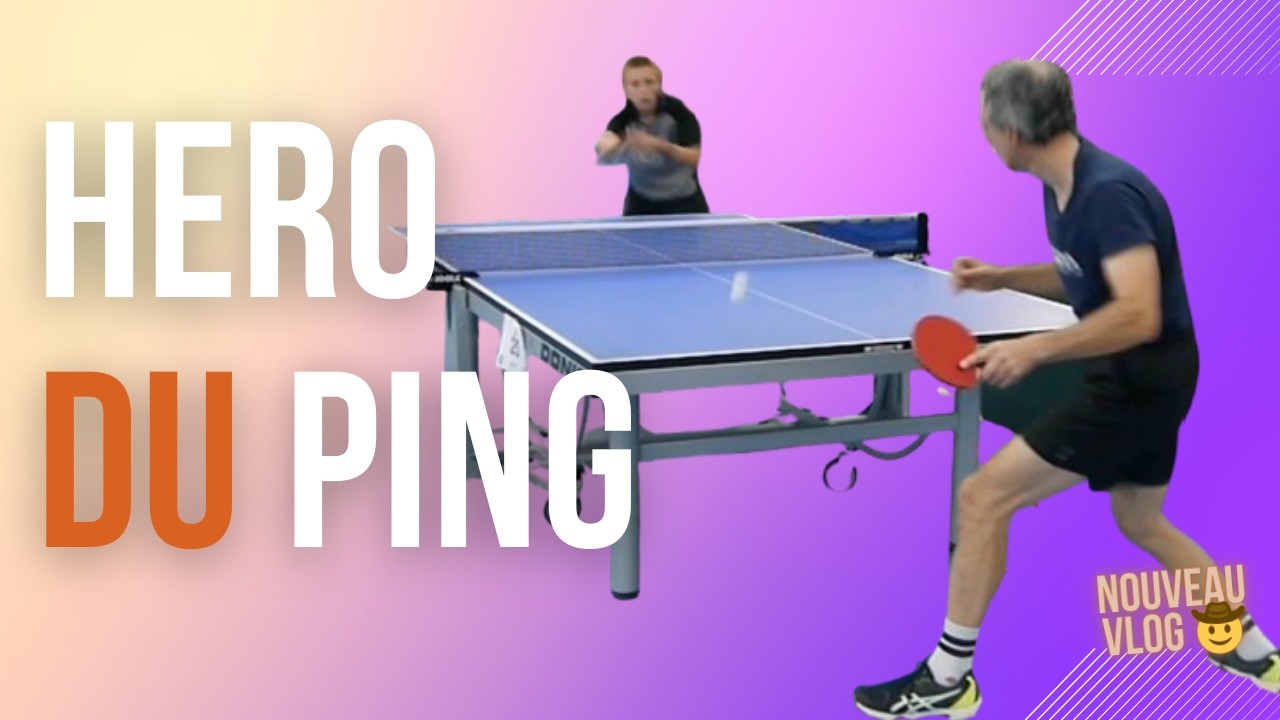 🏓 Ping Pong SURPRISE 😱 au tournoi de tennis de table de Thionville