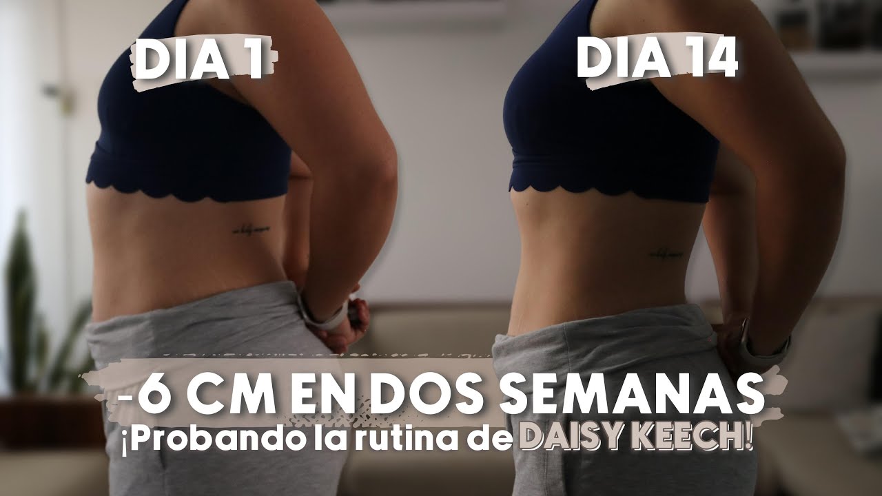Hice el RETO DE DAISY KEECH por dos semanas y ¡ESTO PASO! 😱 Resultados y rutina incluidos.