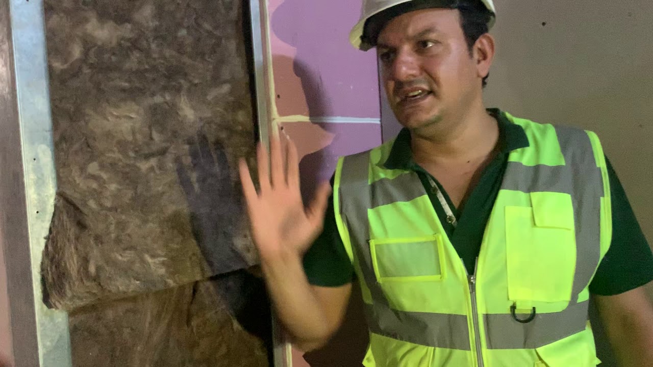 Stajer Şantiye Saha Eğitimi -4 ( Alçıpan Profili- Cam Yünü- Taş Yünü Farkı )
