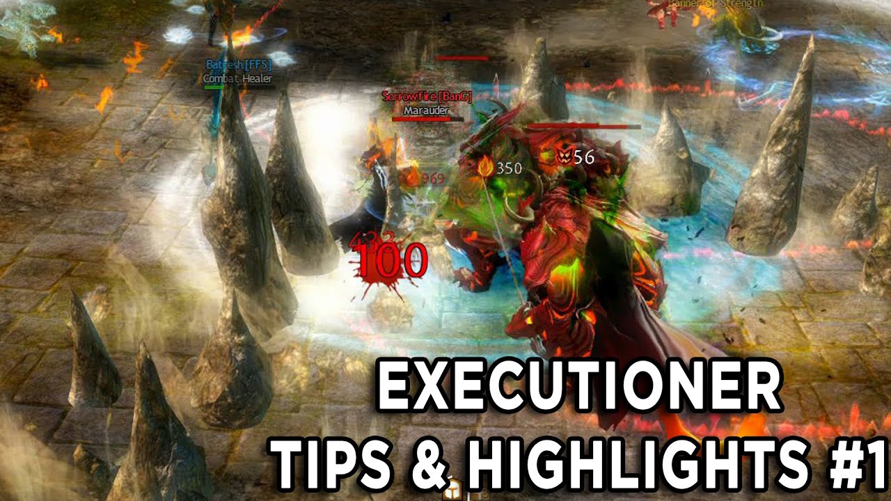 GW2: The Executioner - tips and highlights #1 [surviving focus fire]