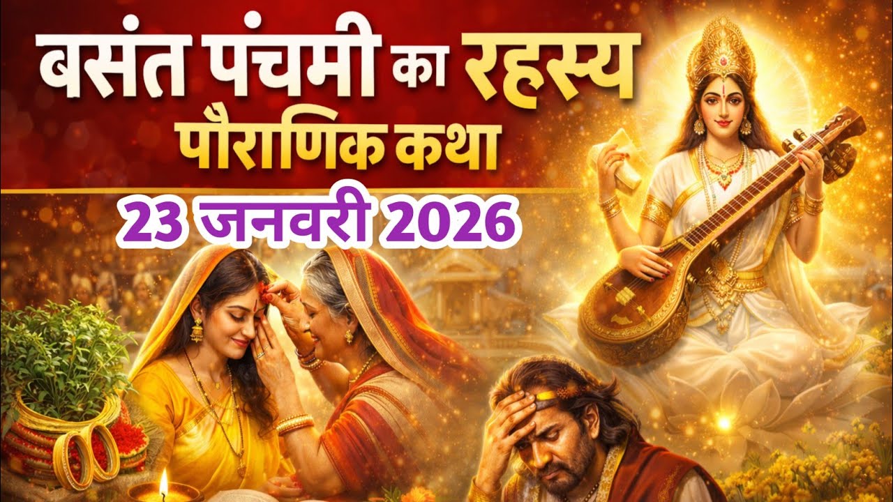 वसंत पंचमी की कथा||बसंत पंचमी का रहस्य जान लिया तो जीवन बदल जाएगा | Saraswati Puja Secrets