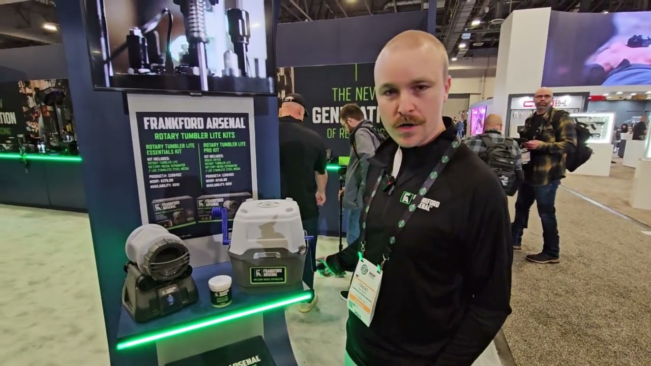 Frankford Arsenal Rotary Tumble Kits SHOT Show 2024